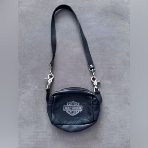 Leather Harley Davidson small purse